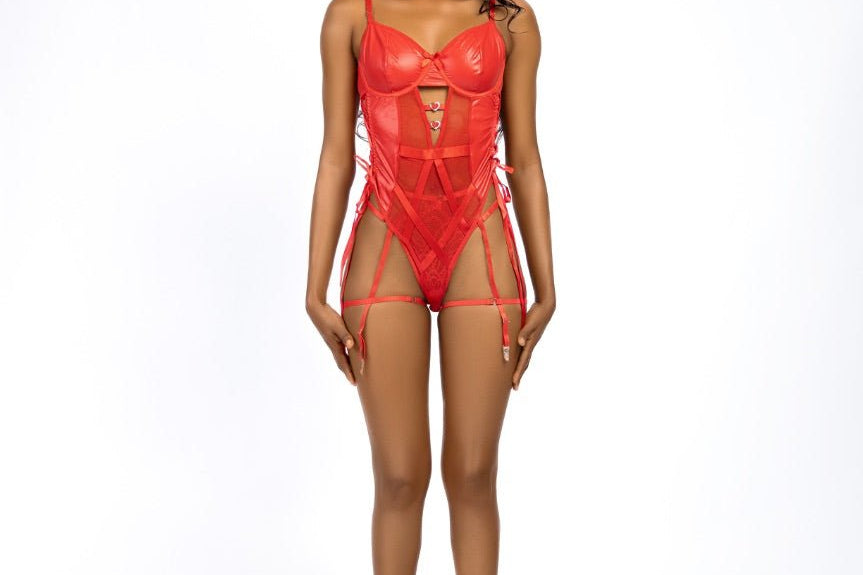 Scarlet Siren Bodysuit Lingerie - EileyNova