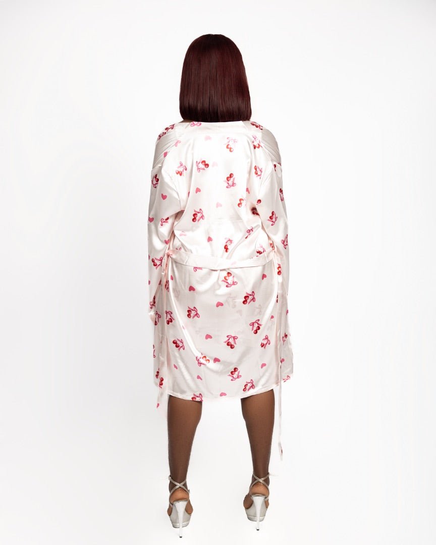 Cherry Bloom Nightfall Nightdress - EileyNova