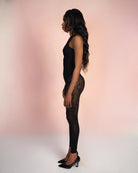Noir Whisper Catsuit Bodystockings - EileyNova
