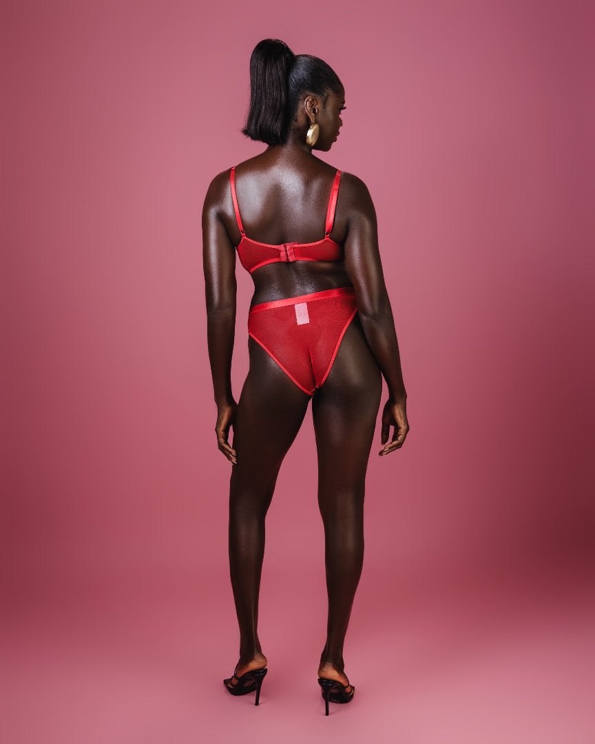 Red temptation lingerie - EileyNova