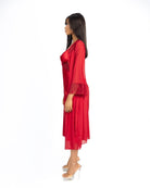 Red Velvet Dusk Sleepdress - EileyNova