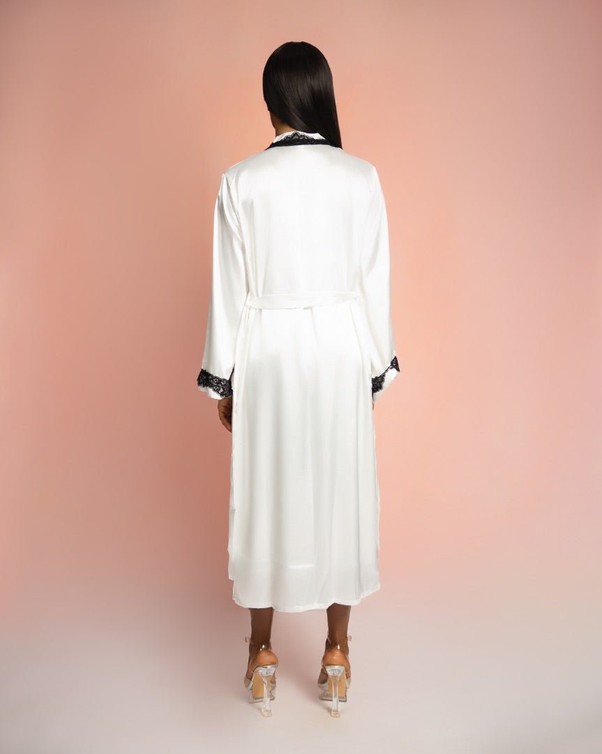 Silk Reverie White Sleepdress - EileyNova