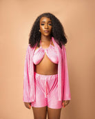 Sun - kissed Blush Beachwear - EileyNova